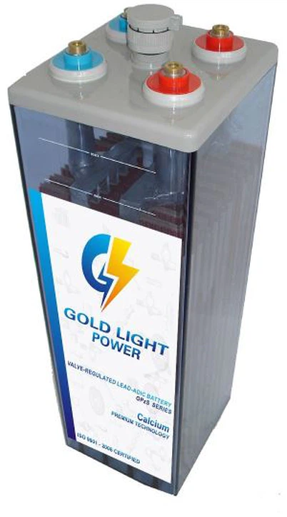 Ceallraí 2V800AH OPzS Ceallraí Aigéad Luaidhe faoi Thuilte a Bhaineann Pláta Tubular UPS Barántas 5 bliana