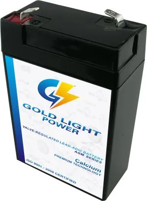 6V2.8AH Battery Rechargeable Do Solas Éigeandála Soilsiú Lasmuigh Lampa Gairdín Gréine Fan Gréine Lantern Gréine